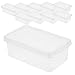 Zerodeko 10pcs Boxes Tiramisu Box Bakery Containers Bakery Carrier Packing Sandwich Boxes Mini Clear Dessert Boxes Bakery Boxes Cake Boxes Clear Cake Holder Packing Box Disposable The Pet