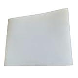 EasyByMall Silikon-Lötmatte für Telefonreparatur - Hitzebeständig bis 500°C, antistatische Arbeitsfläche, 23 x 18 cm, Weiß