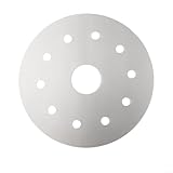 Induktionskochfeld-Wärmeverteilerplatte für nicht Induktionskochgeschirr – Edelstahl-Konverterscheibe mit gleichmäßiger Wärmeverteilung, kompatibel mit Glas (13,8 cm)