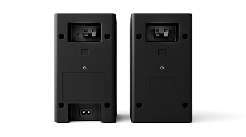 LG SPT8-S Rücklautsprecher-Set, Rücklautsprecher-Set für Soundbars, 100 W Leistung und 2,0 Kanäle, leistungsstarker und Surround-Sound, platzsparendes Design, Schwarz – Bild 6
