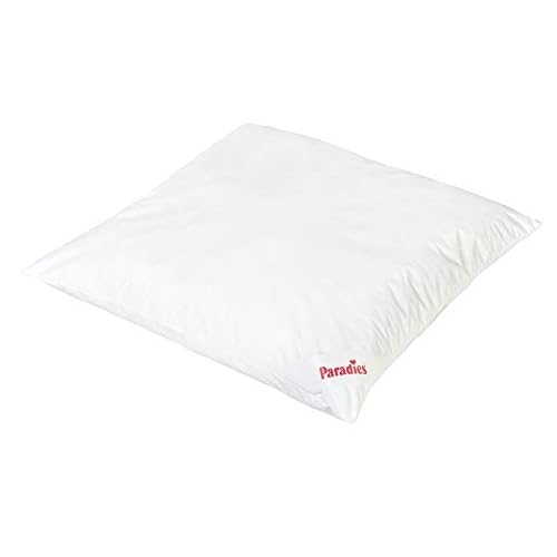 PARADIES Kissen 80x80 cm Softy medium Bio, Öko-Tex Zertifiziert Standard 100 Klasse 1, medizinisch getestet, Kopfkissen mit Reißverschluss 3 PARADIES Kissen 80x80 cm Softy Antiallergo - Kopfkissen, Öko-Tex Zertifiziert Standard 100 Klasse 1, medizinisch getestet, das Hausstaubmilben-Allergiker Schlafkissen