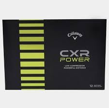 CallawayCXR Power Low Compression Golf Balls x12