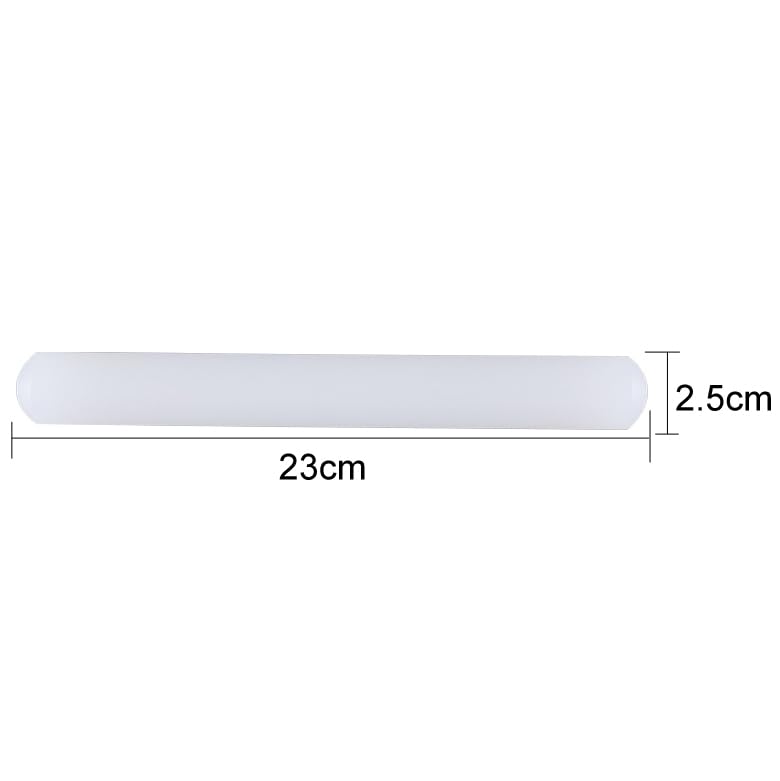 1 Piece PP Plastic Rolling Pin Fondant Rolling Pin Non-Stick Dough Roller Fondant Roller Pastry Roller Clay Roller Clay Rolling Pins for Dough Fondant Cookie Pastry Pizza Clay, 23 x 2.5cm - Image 3