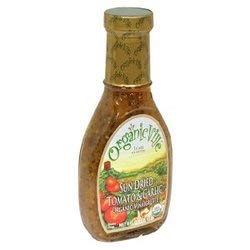 Organicville Sundried Tomato And Garlic Vinaigrette - Salad Dressings, Keto Friendly, Gluten Free, Organic, Vegan, 0G Added Sugar, Whole 30, Paleo, Made With Organic Sun Dried Tomatoes - 8 Oz #TOP11