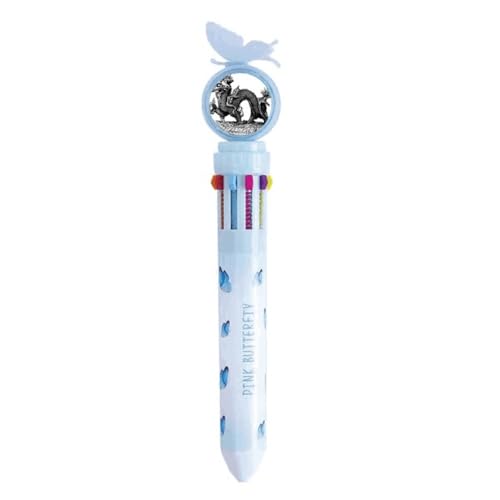 Fournitures scolaires stylo rétractable multicolore motif Chine Qing pour cours