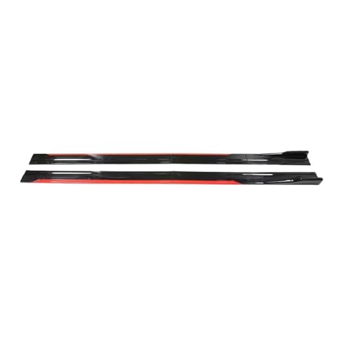 ユニバーサル車のサイドスカートアウディ A3 A4 A5 A6 A7 S3 S4 S5 S6 S7 RS4 RS5 RS6 RS7 R8 用(Style2 218cm)