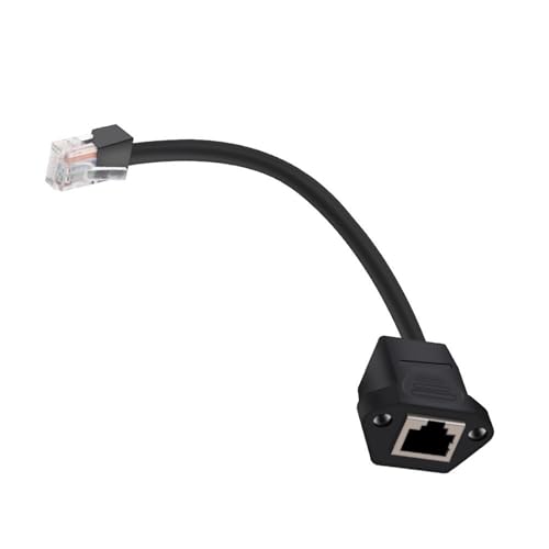 Câble RJ45 avec bouclier anti-interférence pour liaison Ethernet stable 15cm