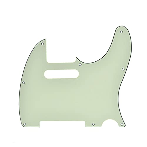 Pickguard Telecaster Kaish Mint Green de qualité supérieure pour Fender Tele