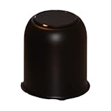 Excalibur Wheel Accessories Cap Center 3.190 Open End W/Plug - All Black - 5-Lug