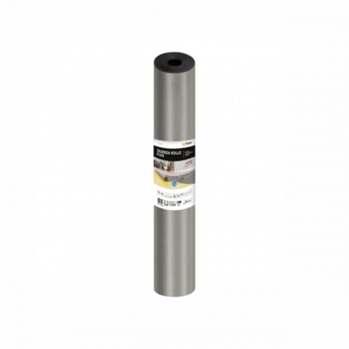 Trittschalldämmung für Laminat Parkett Schwimmendverlegte Boden 1,1-5mm 5,5-20m² - optional mit Dampfsperre extra Feuchtigkeitschutz -1,6mm für Laminat & Parkett 20m² – Light