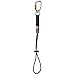 Ergodyne Squids 3714 Tool Lanyard and Tethering Attachment with Carabiner and Cinch Loop, Weight Rating 10lbs, 3-Pack