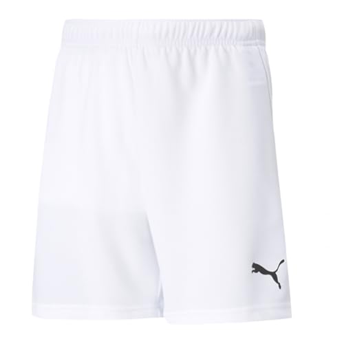 PUMA TeamRISE short unisexe enfant blanc idéal pour l'entraînement