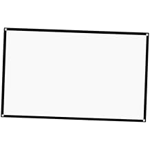 POPETPOP 2pcs Inflatable Outdoor Projector Screen Practical Portable Silver Ticket Projector Screen for Outside Anti-Crease Great for Gaming Conference Rooms