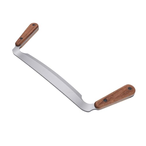 Topiky Coupe-Bois pour le Travail du Bois, Lames HSS de qualité Supérieure pour L'écorçage, Façonnage de Précision pour les Professionnels, Noyer Noir 8 Pouces