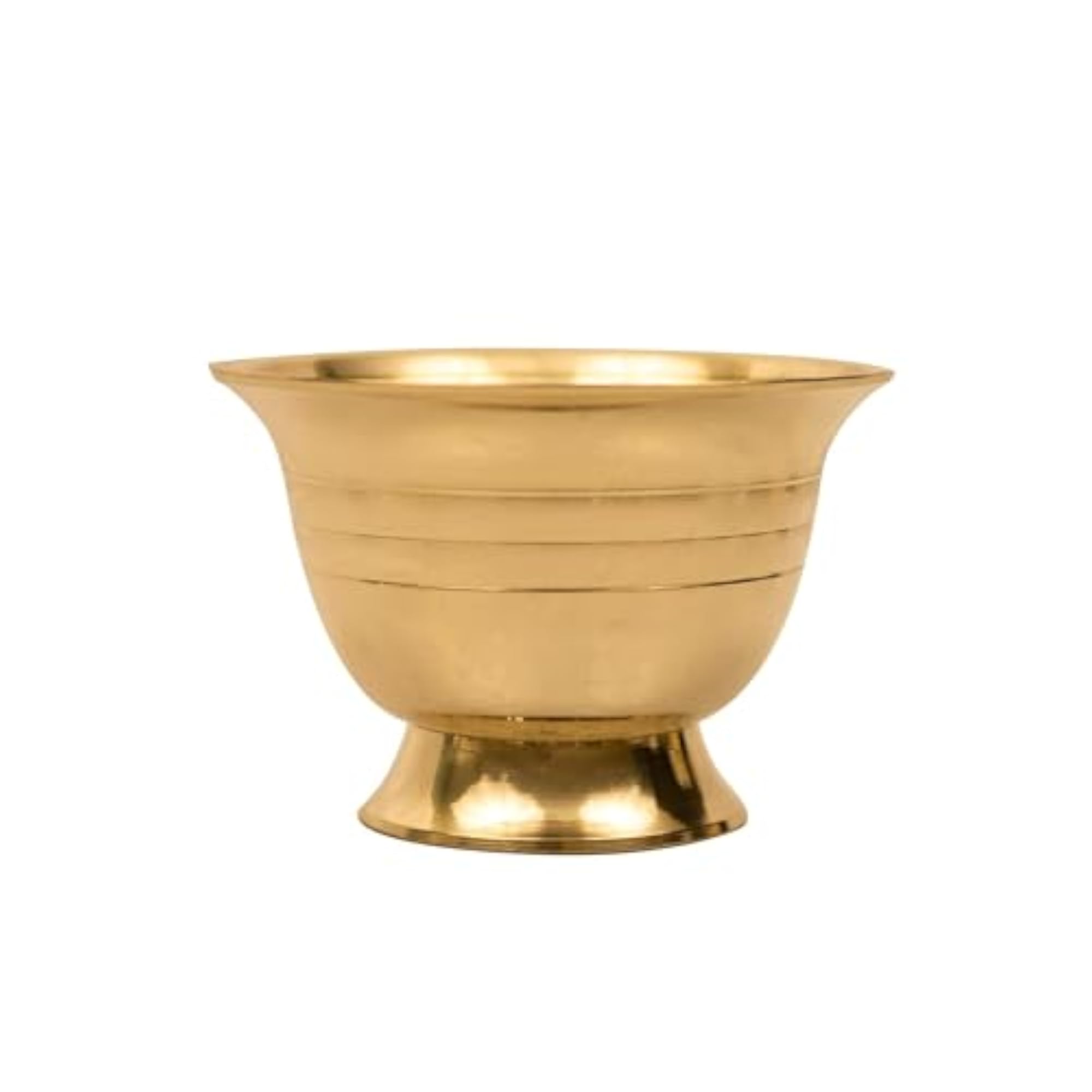 Brass Kumkum Haldi Bowl, Multipurpose Holder