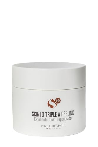 MEDICHY MODEL - Skin10 Triple A Peeling - Exfoliante Facial Renovador - Fórmula con Ácidos AHA para una Piel Suave y Radiante - Cuidado Antiedad - 100ml