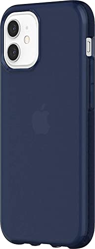 Coque iPhone 12 Mini antichoc Griffin Survivor fine bleu translucide