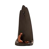 Sudemota Statue Keramischer Bergbrenner, handgefertigt, Kerzenhalter, Buddha-Statue, Dekoration, Durchflussbrenner, Ofen, Freizeit