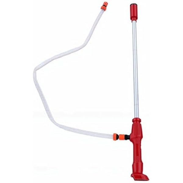 ViaGasaFamido Bezprzewodowa Pompa do Przetaczania Wody Odporny na rdzę Korpus Aluminiowy Wydłużony Uchwyt Baterie 18 V Silnik o Mocy 160 W Obracający się 11 000 Obr./min Wysoki Udźwig do