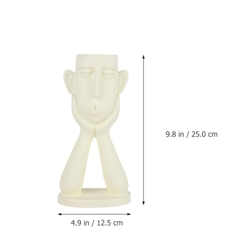 Vase en résine stable antidérapant pour éviter les chutes - 3