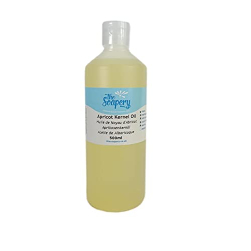 Huile de noyau d'abricot 500 ml - Produit cosmétique -Huile de support pour massage et aromathérapie