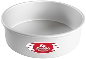 Fat Daddio's Anodized Aluminum Round Cake Pan, 9-Inch x 3-Inch