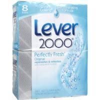 Lever 2000 Bar Soap Original 4 oz, 8 Bar