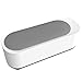 Générique Nettoyeur à ultrasons Nettoyeur portatif à ultrasons de Bijoux 300ml Nettoyeur Professionnel à ultrasons Lunettes Bijoux Anneaux Colliers pièces de Monnaie Montres dentiers (Gris Blanc)