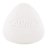Alvin, White Triangular Pencil Erasers Pack, Latex-Free, Ideal for Geometry, Drafting, and Engineering, Drawing, Architecture, and Art - Box of 15