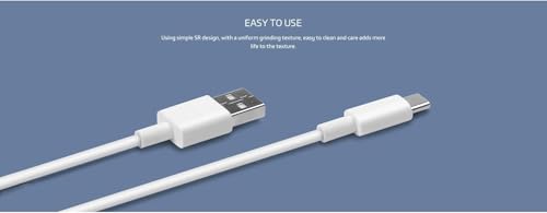 Image of Original 80W Usb Type A & C Cellular Phone Charger For iQOO Z9 Turbo, White