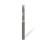 CSOOM 2刃エンドミル 軸径6mm ストレートシャンクカッタースパイラルビット スパイラルフルート (42*80)