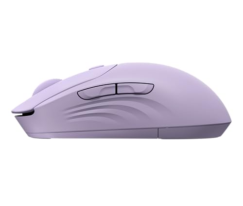 Image of HP 400 Quiet Wireless Mouse, Dual Bluetooth & 2.4GHz, Soft Silicone, Quiet Clicks, Microsoft Wheel, 24-Month Battery, 6000 DPI, Ambidextrous, Eco-Friendly Design, Multi-OS, Purple