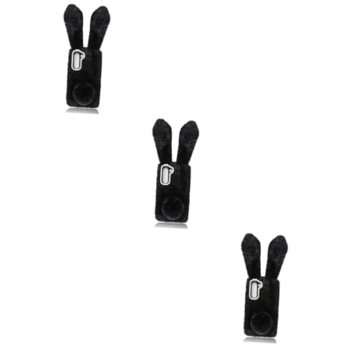 Coque en peluche S21 5G UPKOCH cadeau idéal et mignon avec oreilles en TPU souple