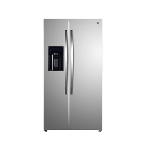 Kenmore 46-51805 Counter-Depth Side Refrigerator/Freezer with Stainless Steel, Water Dispenser, Ice Maker, Quiet and Energy Efficient Inverter Compressor, 36 Inch