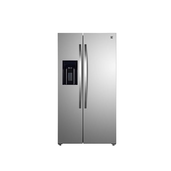 Kenmore 46-51805 Counter-Depth Side Refrigerator/Freezer with Stainless Steel, Water Dispenser, Ice Maker, Quiet and Energy Efficient Inverter Compressor, 36 Inch