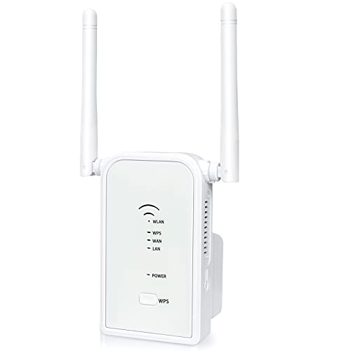 Repetidores Wifi Potentes Repetidor WiFi 300Mbps Amplificador Señal WiFi Extensor de Red 2.4GHz WiFi Repeater Wireless Range Extender WiFi Booster...