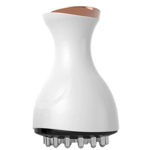 Brosse de massage méridien électrique avec lumière rouge et chaleur