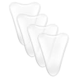 BWOOOWE 4 Stuck Slipeinlagen Damen Camel Toe Concealer Cameltoe Einlage Selbstklebender Silikonschutz Wiederverwendbare Unsichtbar für Leggings Bademode wasserdichte Abdeckpolster