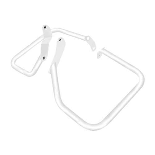 Crash bar sacoche Softail FLST : support de garde arrière en acier chromé robuste