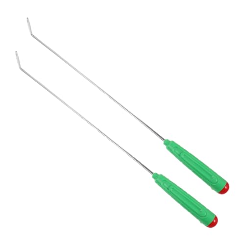 KOCKSHION 2pezzi Attizzatoio Per Esterno e Attrezzo Durevole Per Braciere Per Camping e Escursioni Facile Da Trasportare e Usare