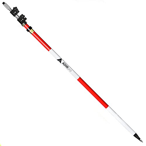 adirpro alum prism pole with screw collar lock 12' (3.7m)