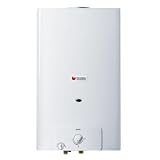 Hermann-Duval 0010023833 Calentador de Gas Opalia Low-Nox C11-1 GPL 11 l cámara Abierta Saunier Duval, Acero, Blanco