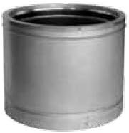 DuraVent 9603GA 12'' Chimney Pipe (8'' DT Galvalume),