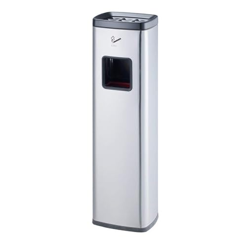 Cendrier colonne en acier inoxydable antirouille pour terrasse et entrée