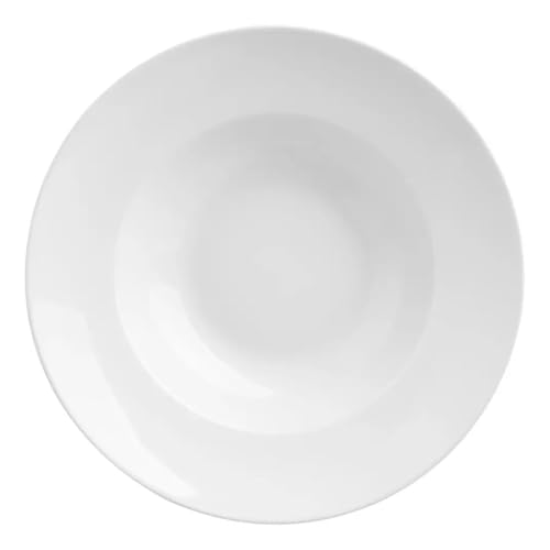 Secret de Gourmet - Lot de 6 Assiettes à Pâtes 27cm Blanc