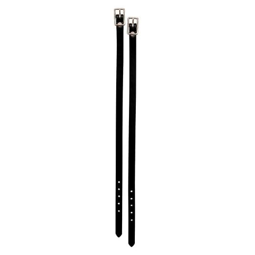 Weaver Leather English Spur Straps , Black , 1/2 x 16