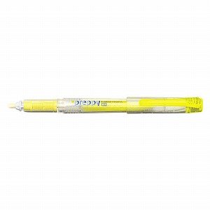 Marqueur fluorescent jaune Platinum Preppy CSCQ-150 fini le séchage, lot de 10