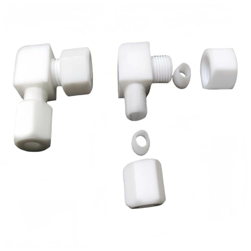 Raccord coudé PTFE 30x30mm anti fuite pour installation facile