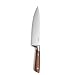 Produktbild Kuppels AVID Kochmesser 8" | Nieten-Holzgriff (Eschenholz) | Profi Universalmesser für die Küche | Klingenstahl | Scharfes Chef Knife