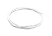 EliteSRS Replacement Freestyle Jump Rope Cable - 1/8" Thick Flexible PVC Coated Cord with Stainless Steel Core - White / 10ft Long Ropes - Fits Elite Surge 2.0 and Pro Freestyle Ropes